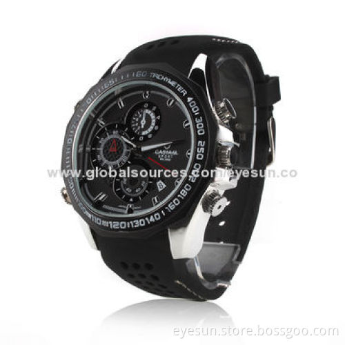 Motion Sensor 1,080P Spy Camera Watch, Night Vision and HiddenNew
